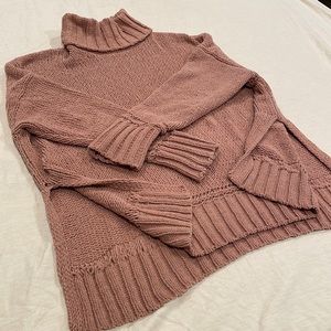 Oversized Turtleneck Sweater